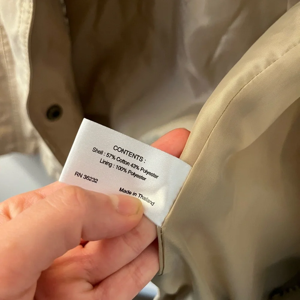 Beige Button-Up Jacket - Picture 5 of 6
